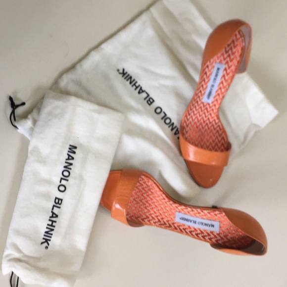 Manolo Blahnik Catalina D'Orsay Authentic Sandals